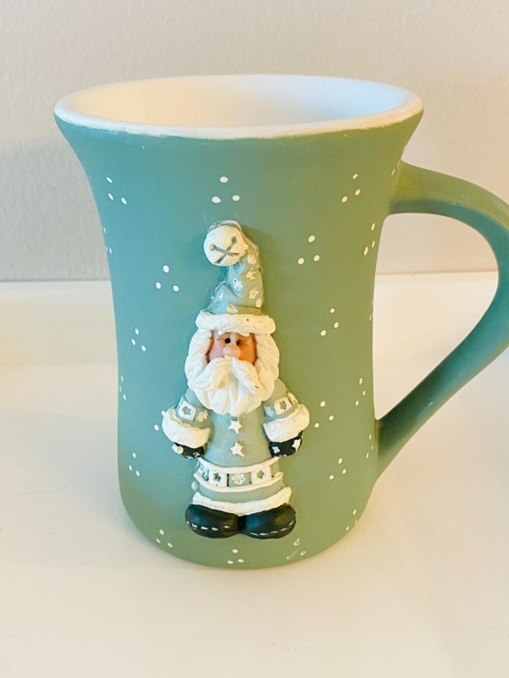 💕⚜️🔹️ Vintage 1980 Santa Claus Christmas Ceramic  vintage Santa wax warmer🔹️ - Picture 5 of 5